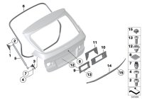 51242990133-Retainer assy-rear lh