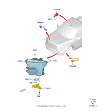 HL3Z13008A-Head lamp assy