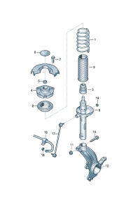 1KD411105A-Spring, coil 1 color strip Stripe -3