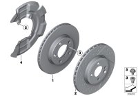 34119811537-BRAKE DISC,RR 1,3,3C VENT-E92