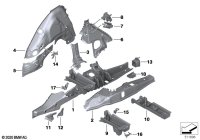 41009880988-Member, rear axle frame, rh