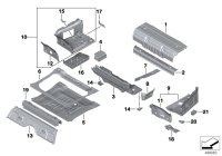 41007431587-Board, luggage compartment side, lh