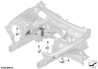 41145A37976-Bracket brake hose rh