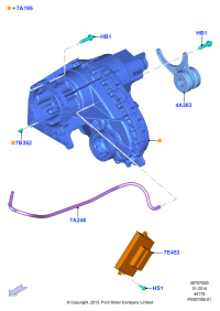 FL7Z7A195A-Housing transfer, NAVIGATOR (2003-)