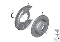 34216886479-BRAKE DISC,RR 1,3,3C VENT-E92