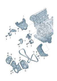 06C109196B-Shroud-toothed belt
