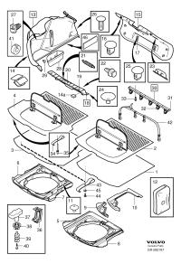 30653857-PANEL ASSY-LWR CRASH PAD