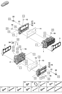 0PB103063H-Head, cylinder w/valve