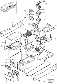 8662085-PANEL ASSY-LWR CRASH PAD