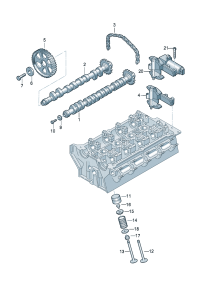 06B109111-PULLEY/A4/A5/A6/Q5/Q7/TOUREG