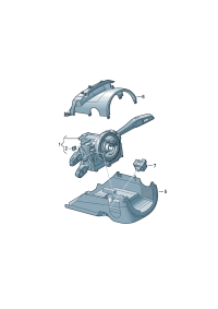 4N0907129BM-Switch, steering