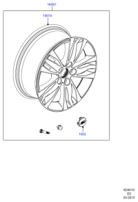 CM5C1007BXA-Wheel assy