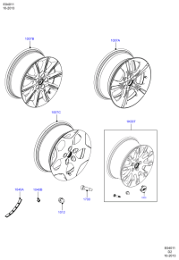 CM5C1007PXA-Wheel assy-alloy