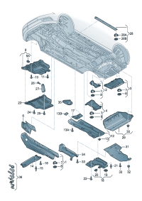 8V0825272-Protector plate D-02.09.2013