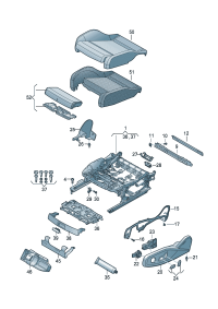 80D881105-Tray assy Adj)