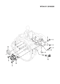 23902566-Arm sub-assy, select