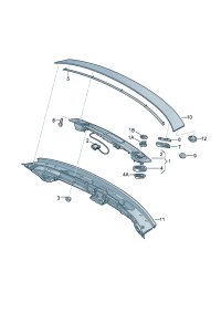 4G8827948G-Stay, spoiler Drive unit  D-01.11.2010