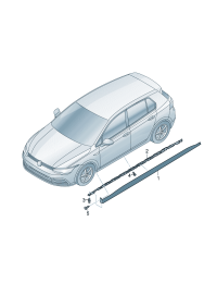 5H0853859C-Garnish assy-s/rail lwr