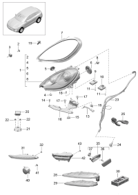 95B941029AN-Headlamp