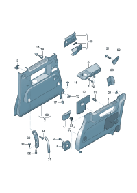 1TD867035B71N-Finisher, trunk fuer Fahrzeuge mit variablem Ladeboden und