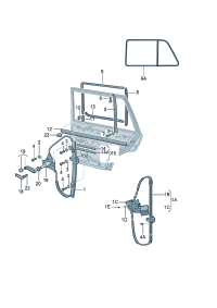 1GD839399-Window regulator