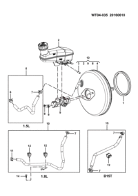 24548957-HOSE ASSY-BRAKE BOOSTER VACUUM