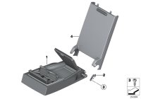 52207307936-Bracket leather mid frt
