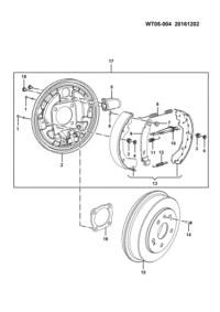 23874768-Cylinder assy-rr brake