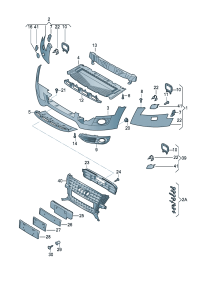 8K0807065H-COVER ASSY, PLASTIC