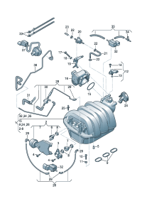 06E133210M-Hose, air intake