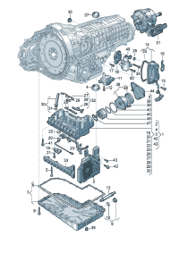 80A927155BR-Control unit for 7th speed Ata