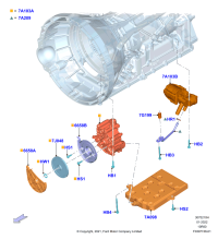 HL3Z7P086F-Pump assy, NAVIGATOR (U554)