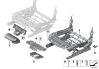 52107243530-Seat mech eps rh