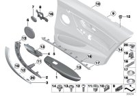 51427281308-Bracket arm rr rh