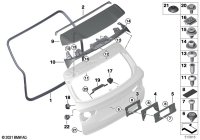 51249851954-Bumper-trunk lid rr
