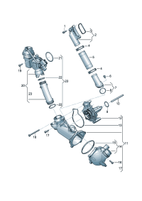 079121127E-Joint, coolant