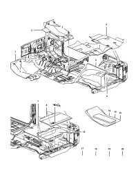 55361485AA-BLOCK CARGO TIE DOWN