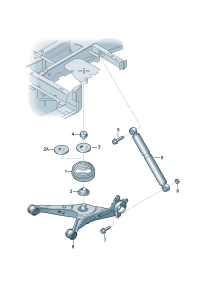 7H0513029D-Shock absorber For vehicles with a wheelbase: