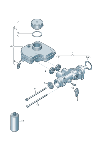 3D0907597-Sensor assy-pressure