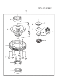 23910349-Gear, reduction main