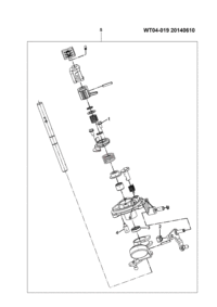 23906554-Bush, transposition rotor pin