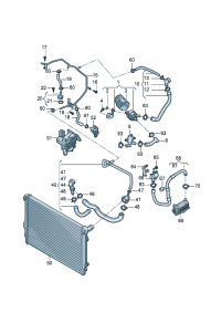 5QD121599-AUXILIARY WATER PUMP BMW B46,B47,B48