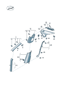 56D853456-Spg plate Vehicle type for headlamp air pillow Yes.