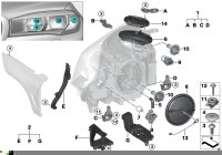 63117381444-REPAIR KIT OF THE HEADLIGHT