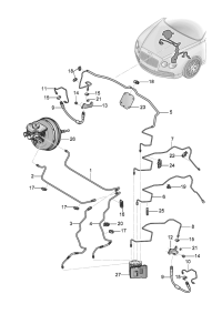 3W5614723B-Tube, brake
