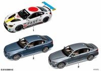 80432447953-BMW miniatures M6 GTLM Art Car JBaldessari