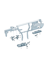 30G880841D-Unit, knee air bag