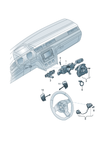 5Q1953521EH-Switch, steering