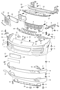 95550531113-PLATE-TRUNK,REAR