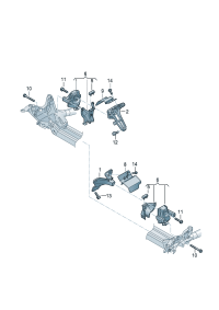 8K0199307BF-BRACKET ASSY-AIR INTAKE